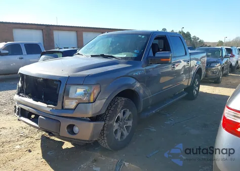 2013 Ford F-150 Fx4 from USA, damaged, VIN 1FTFW1EF4DKE08460